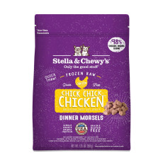 Stella & Chewy's Frozen Dinner Morsels Chick, Chick Chicken For Cats  籠外鳳凰(雞肉配方) 3.5oz